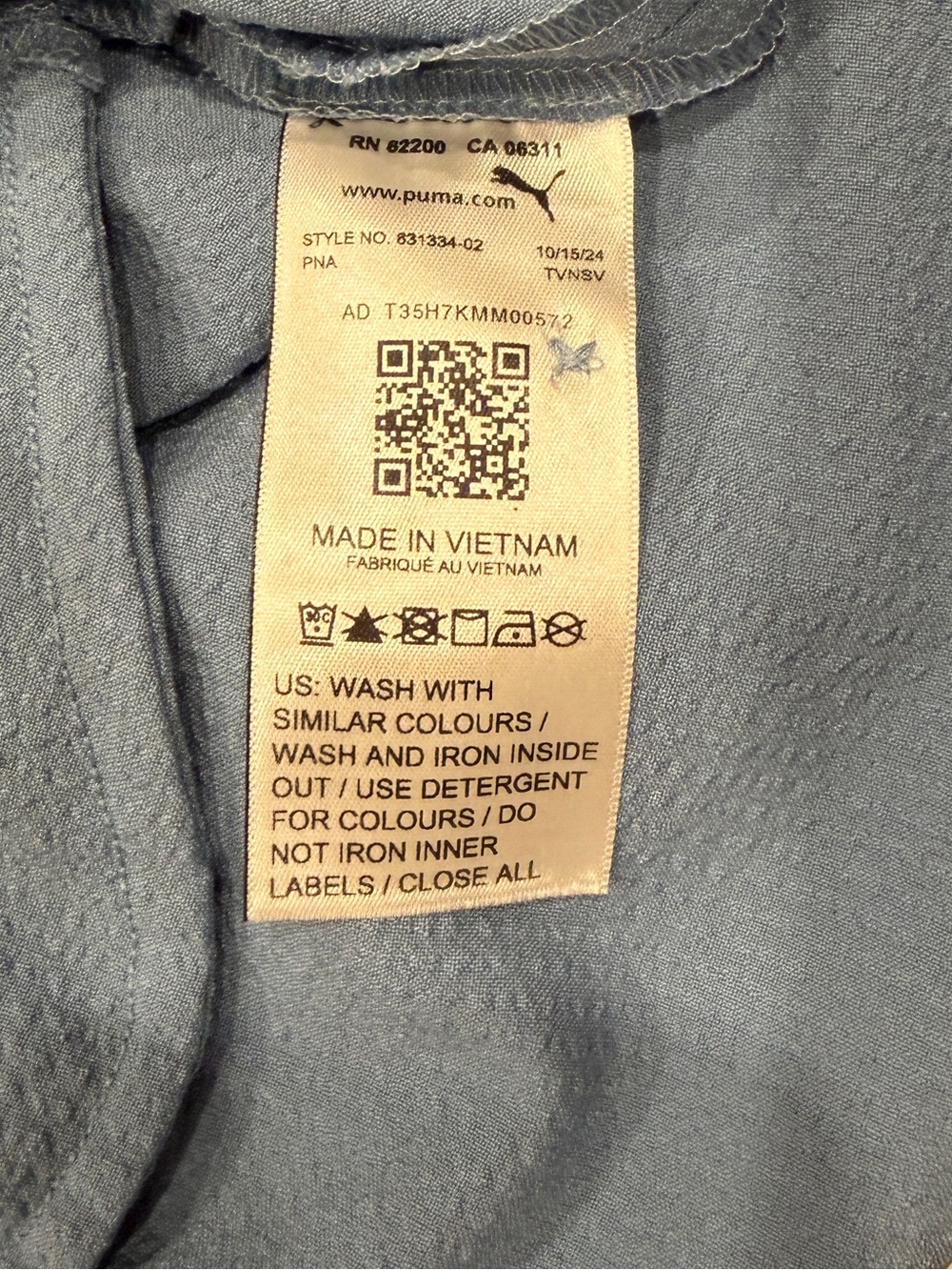PUMA x AP Seersucker Golf Dress Womens M - Picture 12 of 13